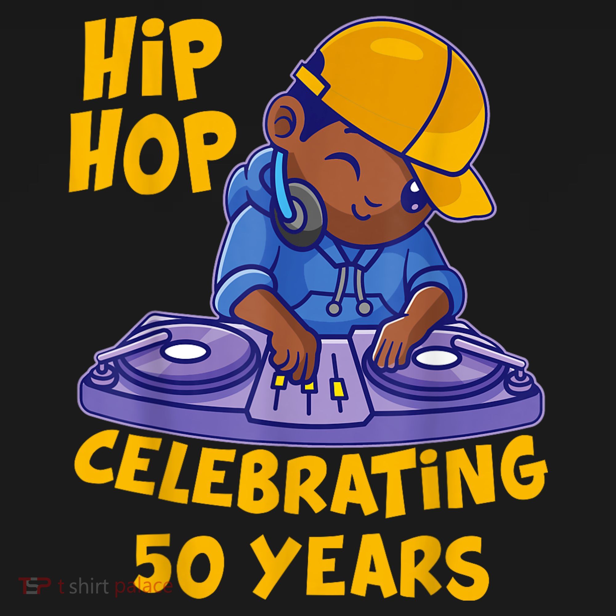 Hip Hop Music 50th Anniversary Black History DJ Dance Rapper Mousepad