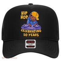 Hip Hop Music 50th Anniversary Black History DJ Dance Rapper Hat thumb 0