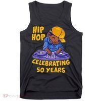Hip Hop Music 50th Anniversary Black History DJ Dance Rapper Tank Top thumb 0
