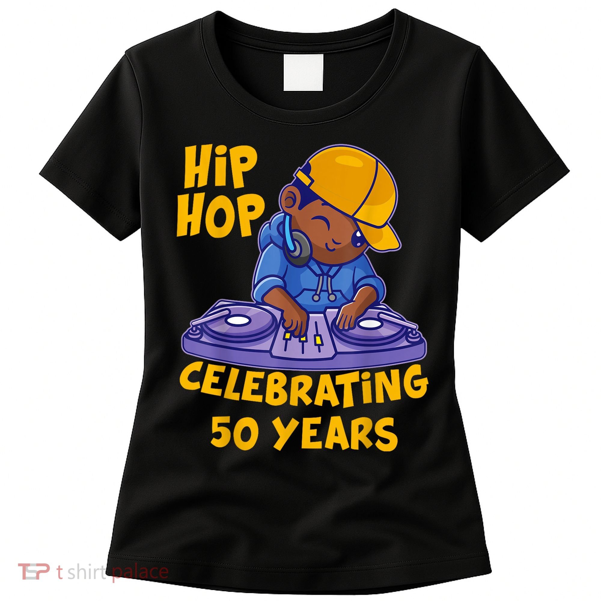 Hip Hop Music 50th Anniversary Black History DJ Dance Rapper Women's T-Shirt