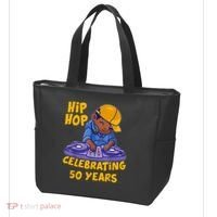 Hip Hop Music 50th Anniversary Black History DJ Dance Rapper Tote Bag thumb 3