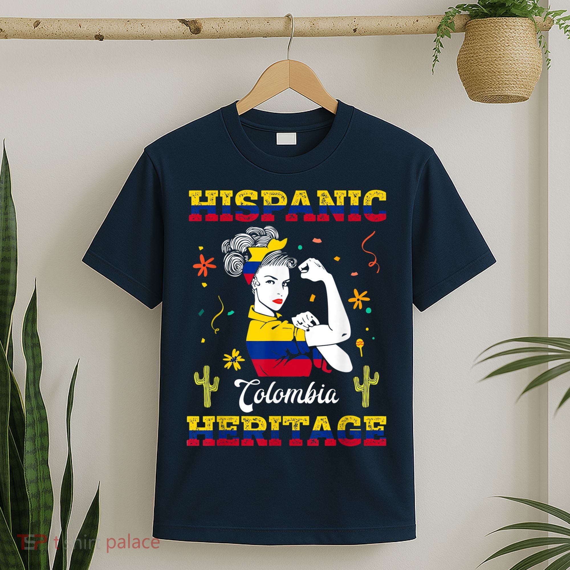 Hispanic Heritage Month Colombia Unbreakable Colombian T-Shirt