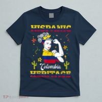 Hispanic Heritage Month Colombia Unbreakable Colombian T-Shirt thumb 5