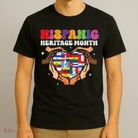 Hispanic Heritage Month Matching Team Gift Idea T-Shirt thumb 3