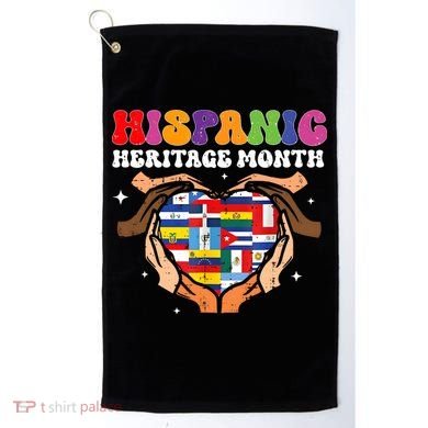 Hispanic Heritage Month Matching Team Gift Idea Golf Towel