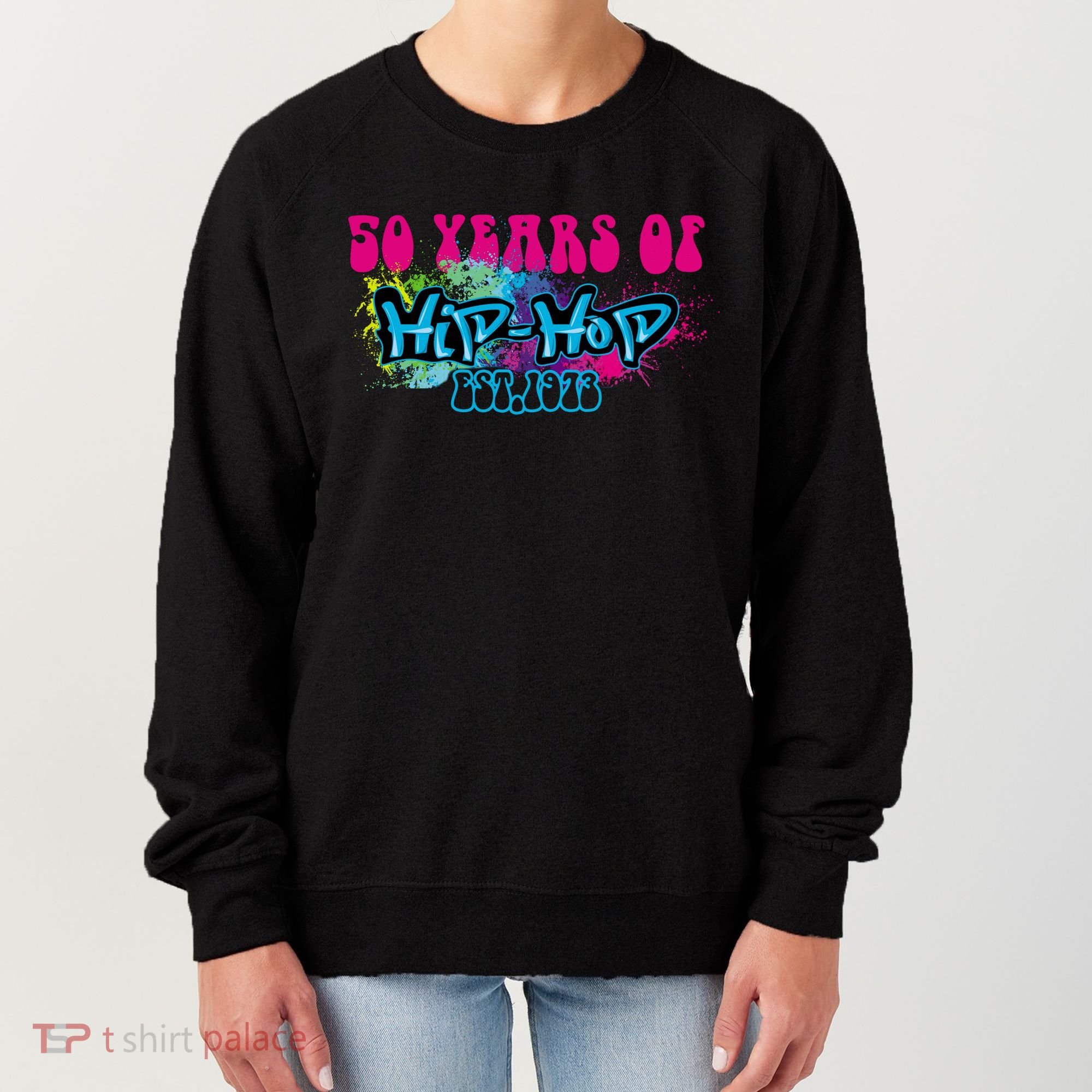 Hip Hop Music 50th Anniversary Rap Music Women's Sweatshirt