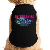 Hip Hop Music 50th Anniversary Rap Music Doggie Tank thumb 0