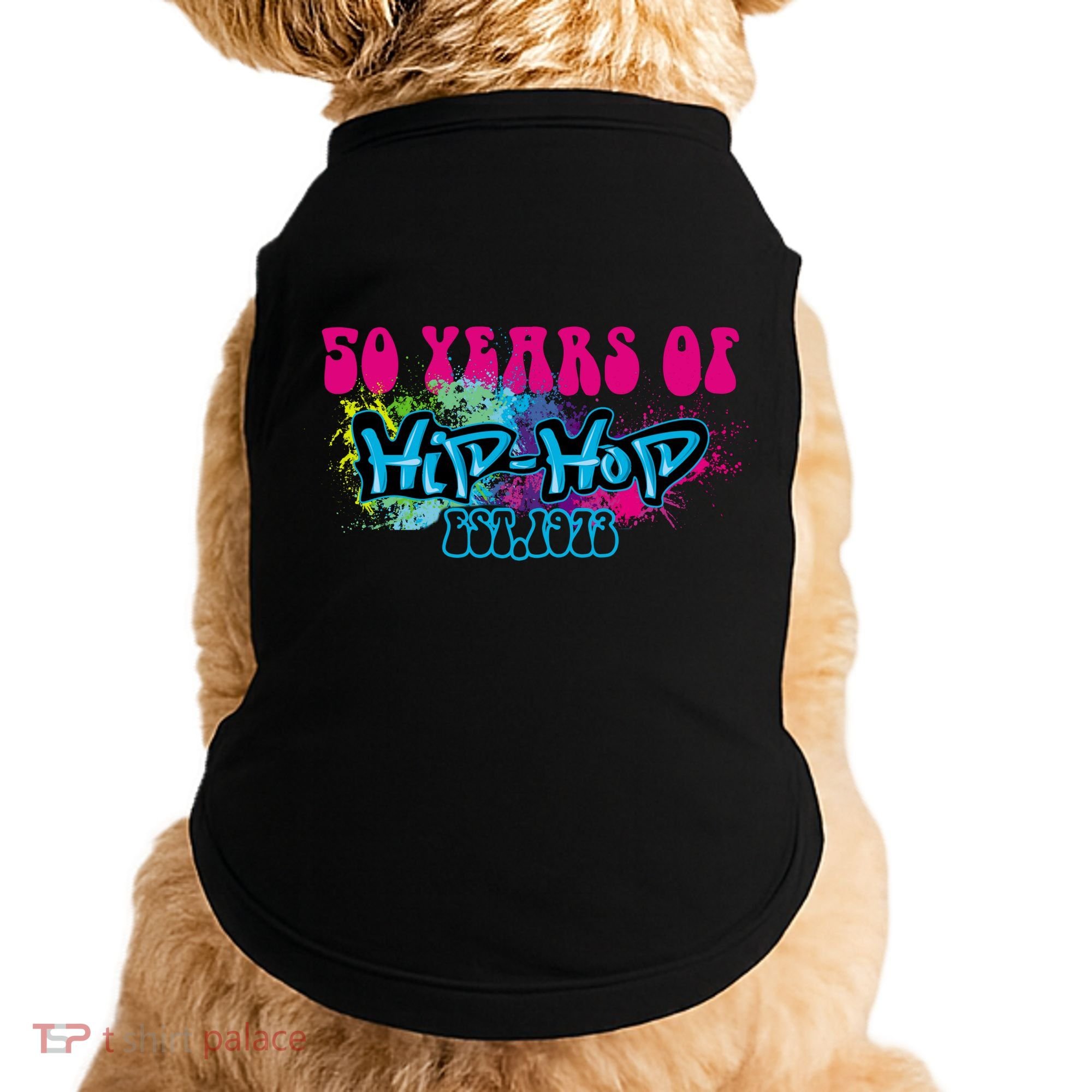 Hip Hop Music 50th Anniversary Rap Music Doggie Tank
