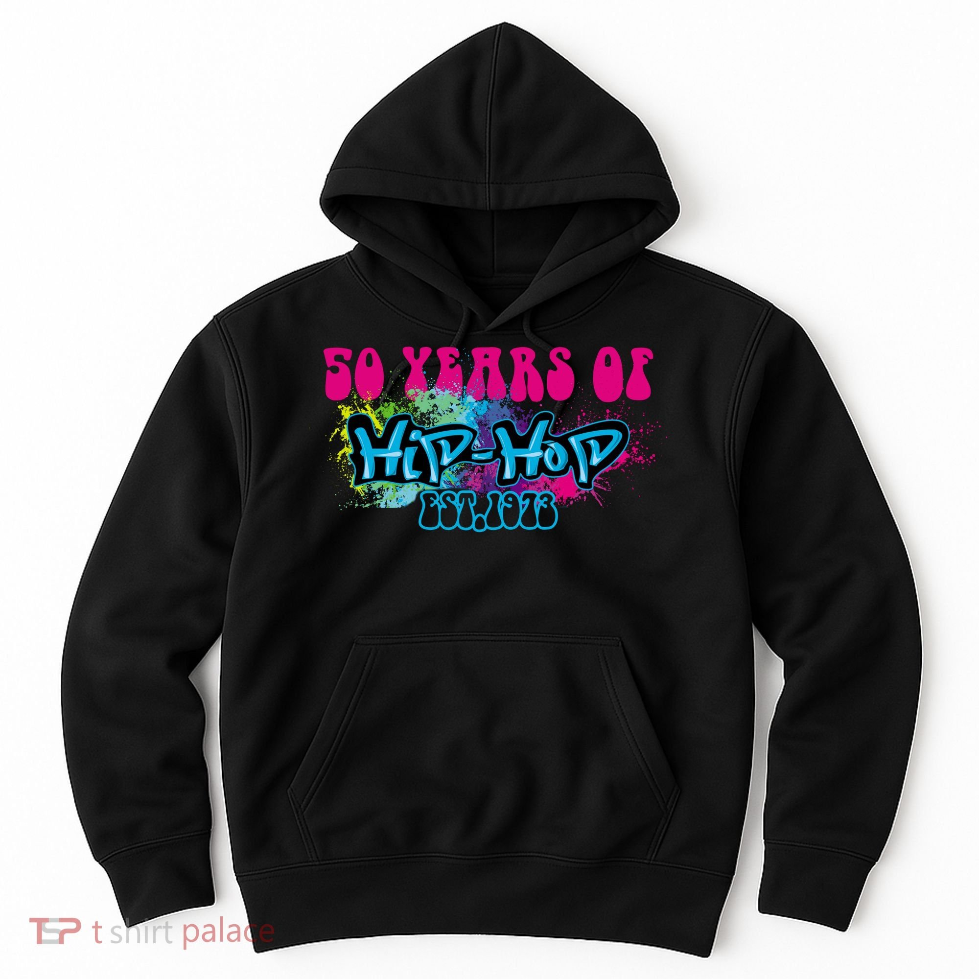Hip Hop Music 50th Anniversary Rap Music Hoodie