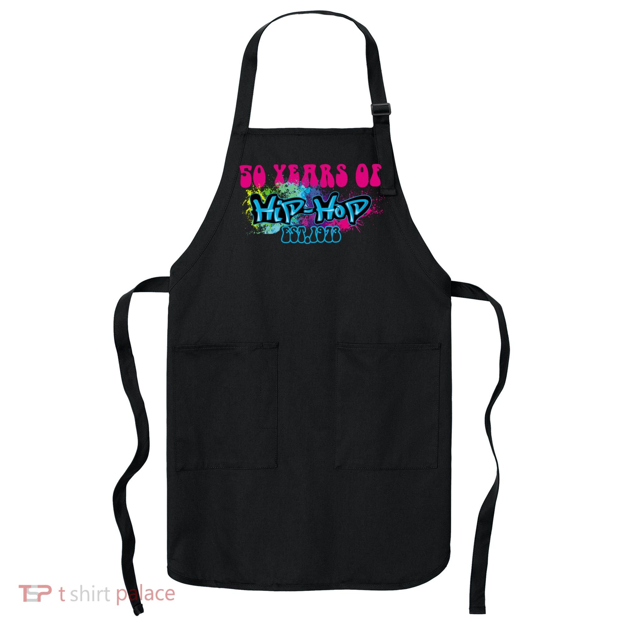 Hip Hop Music 50th Anniversary Rap Music Apron