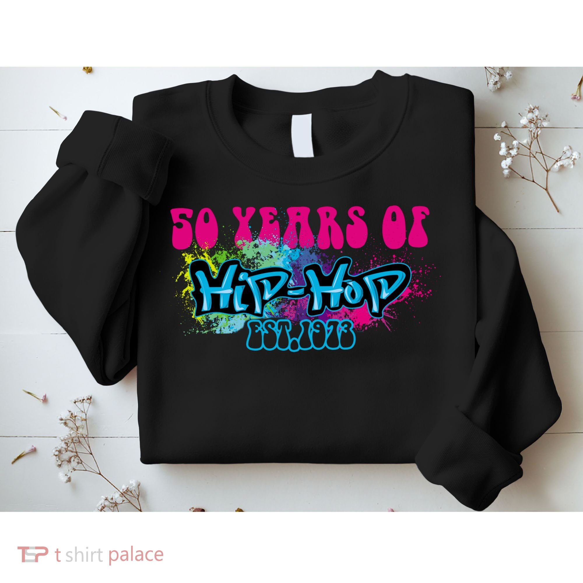 Hip Hop Music 50th Anniversary Rap Music Sweatshirt