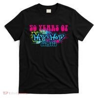 Hip Hop Music 50th Anniversary Rap Music T-Shirt thumb 0
