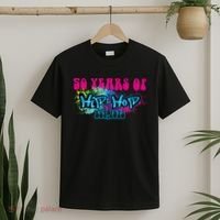 Hip Hop Music 50th Anniversary Rap Music T-Shirt thumb 2