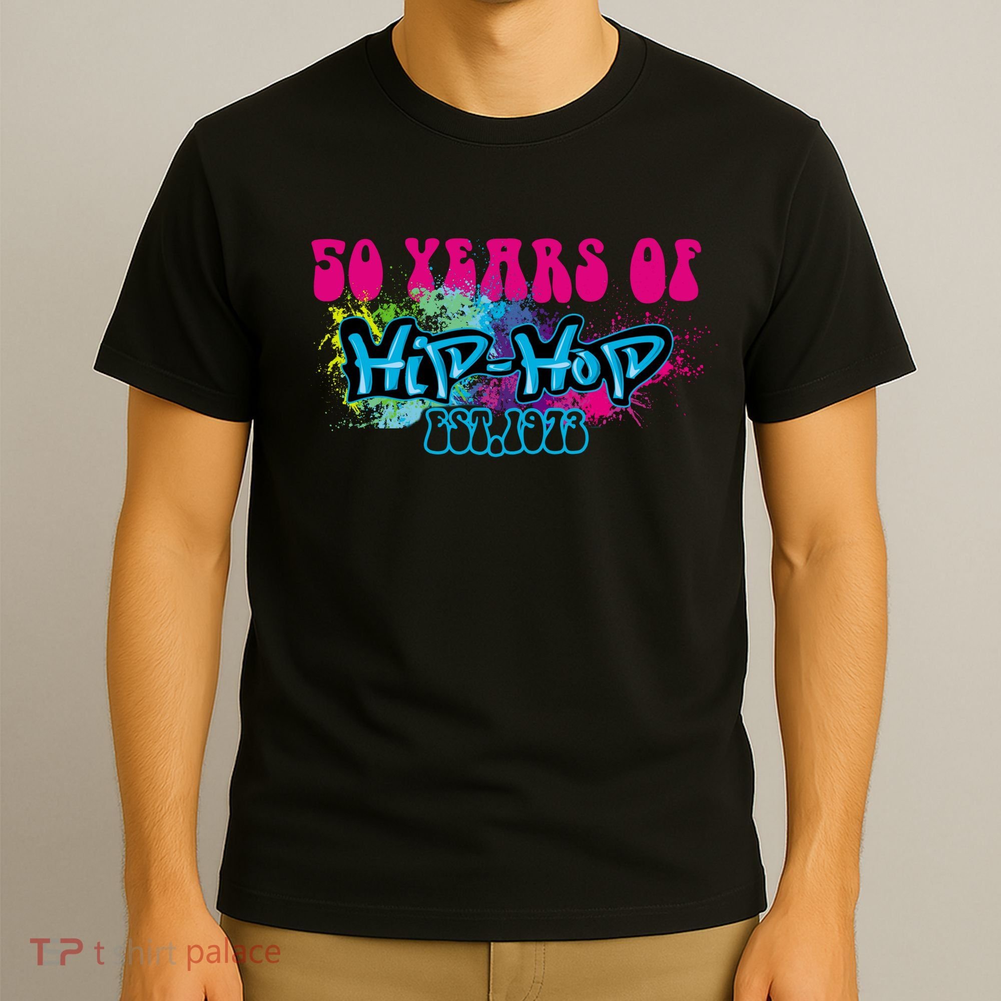 Hip Hop Music 50th Anniversary Rap Music T-Shirt