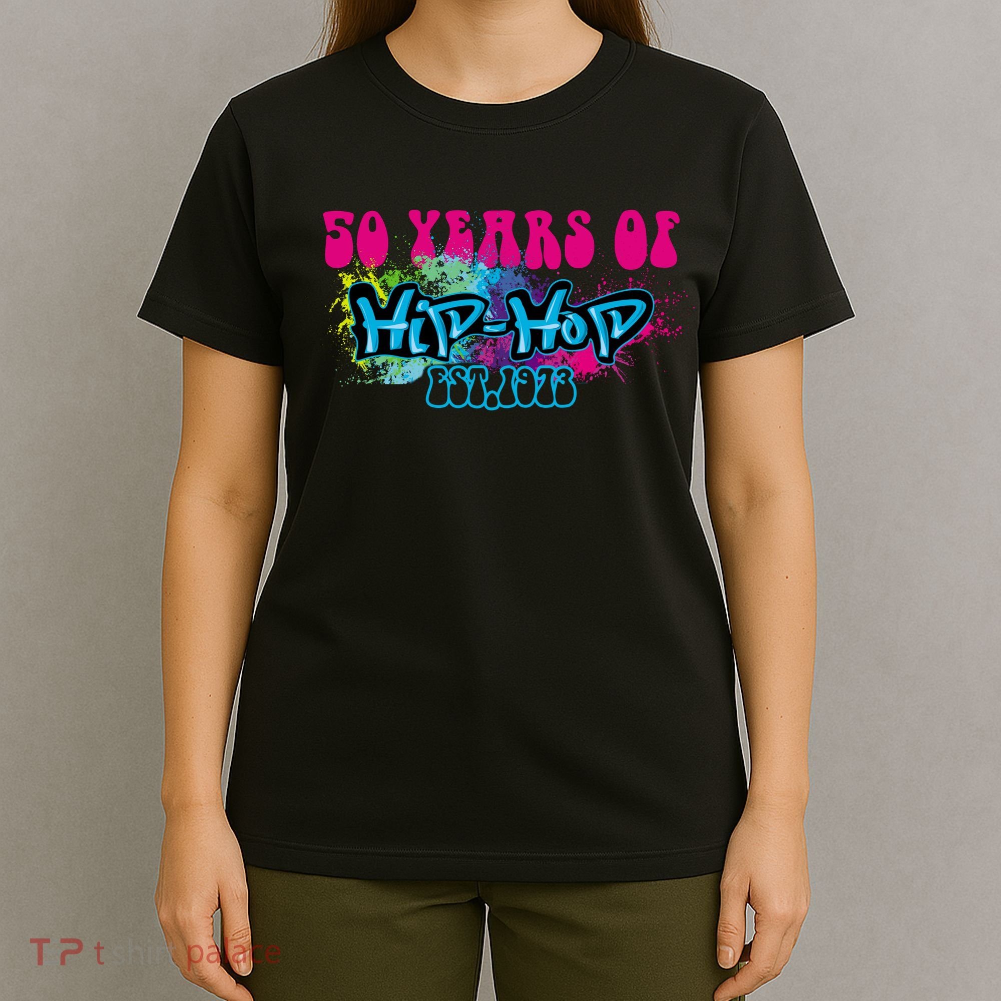 Hip Hop Music 50th Anniversary Rap Music T-Shirt