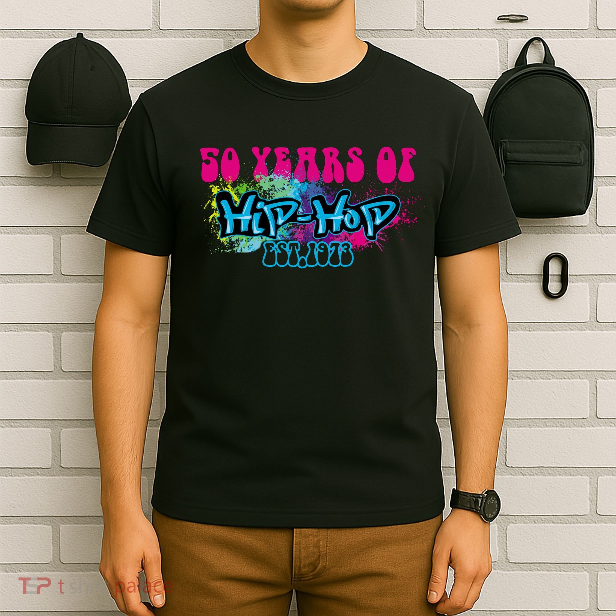 Hip Hop Music 50th Anniversary Rap Music T-Shirt