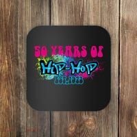 Hip Hop Music 50th Anniversary Rap Music Coaster thumb 0