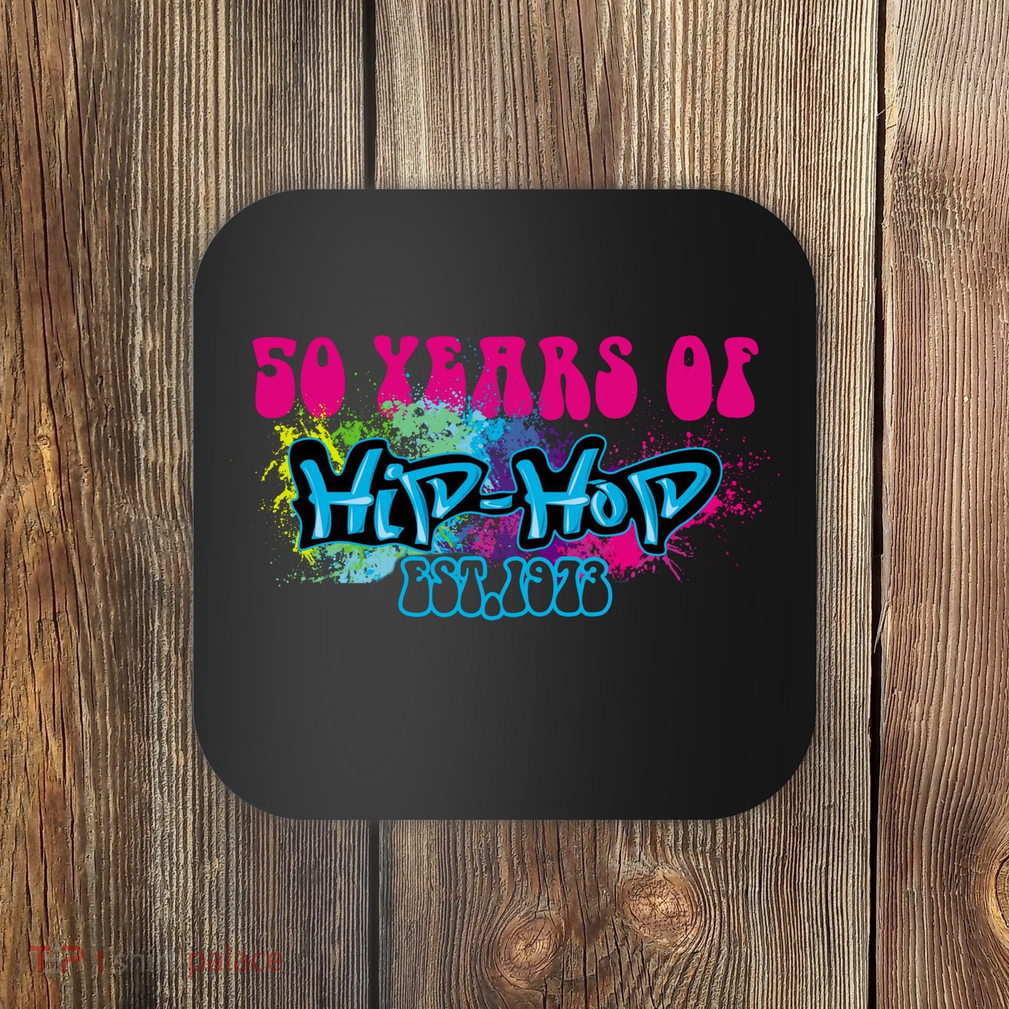 Hip Hop Music 50th Anniversary Rap Music Coaster