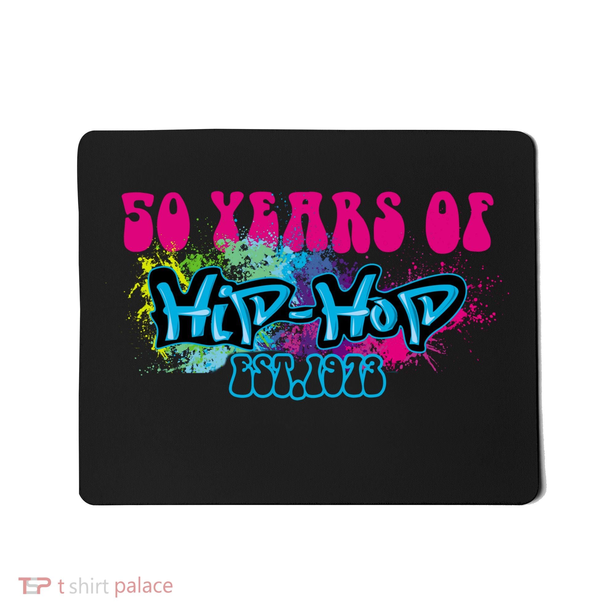 Hip Hop Music 50th Anniversary Rap Music Mousepad