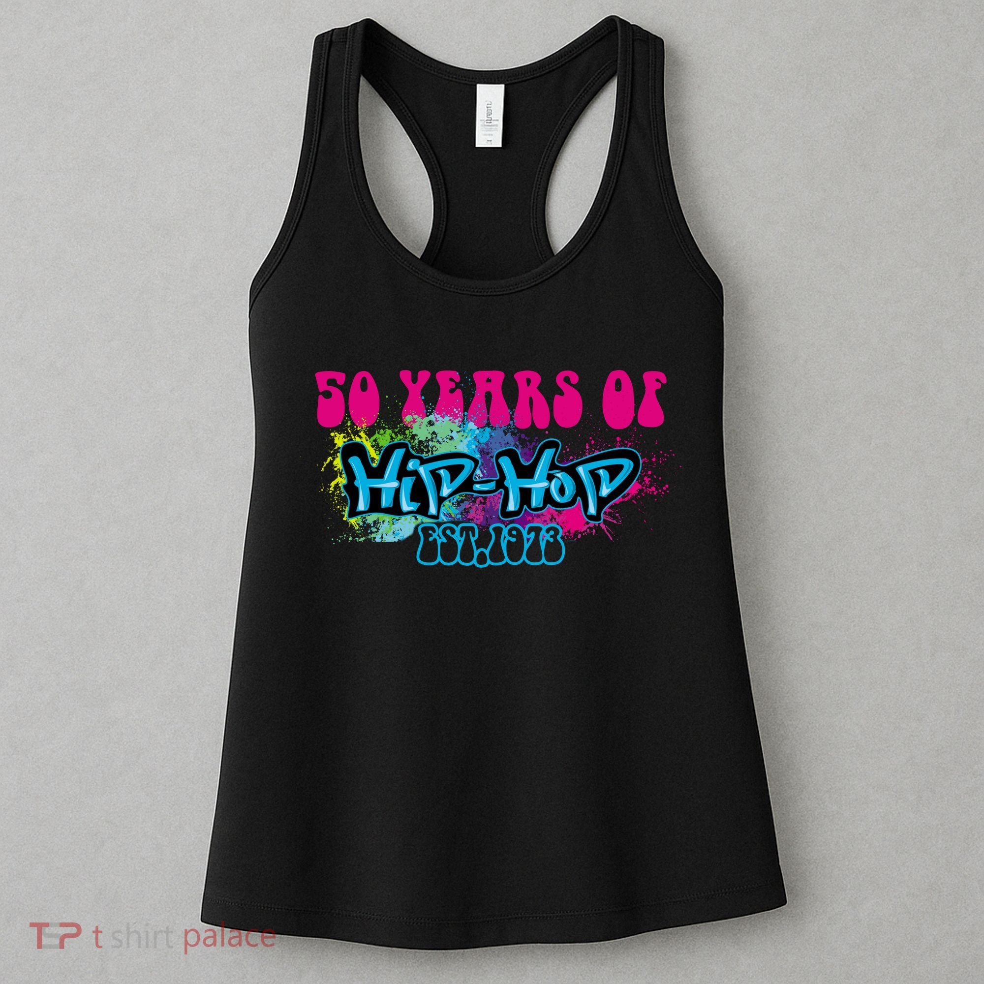 Hip Hop Music 50th Anniversary Rap Music Women's Tank Top