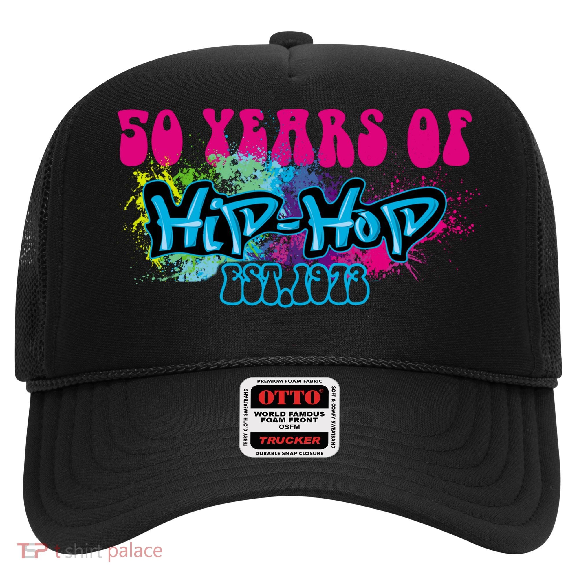 Hip Hop Music 50th Anniversary Rap Music Hat