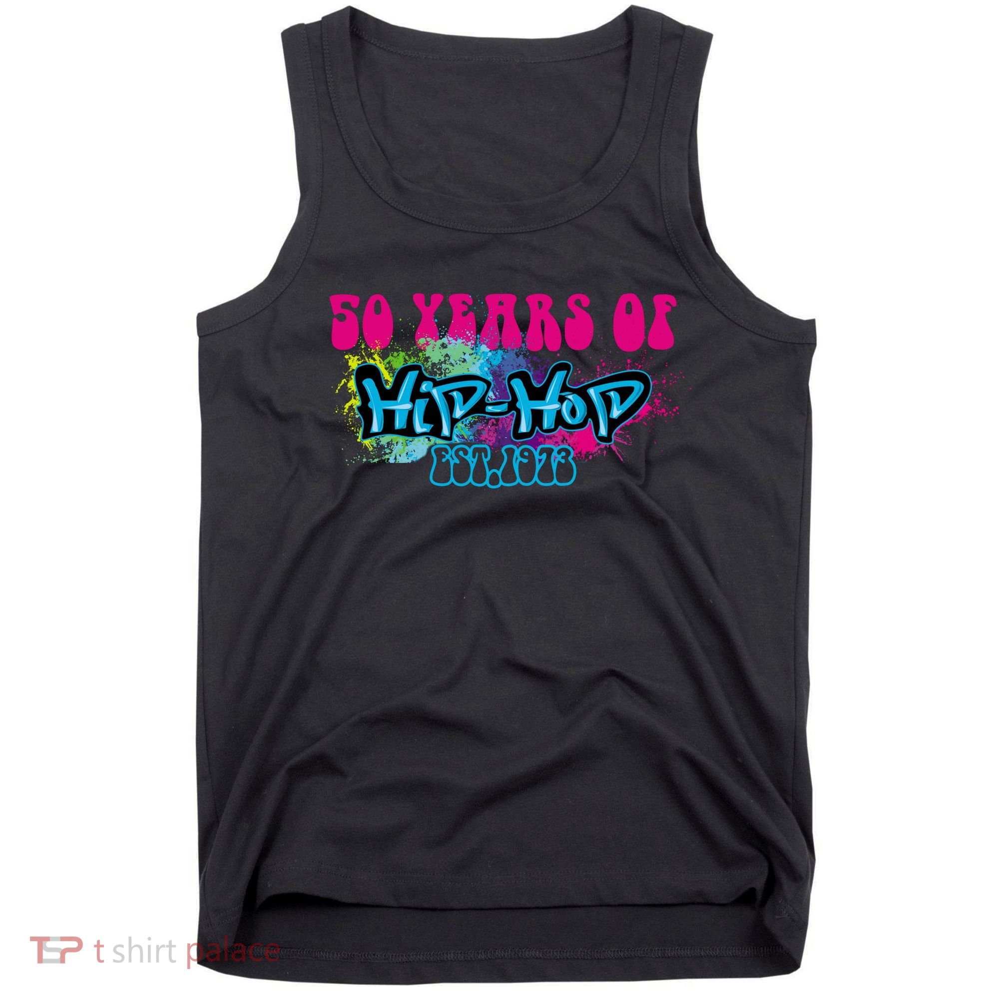 Hip Hop Music 50th Anniversary Rap Music Tank Top