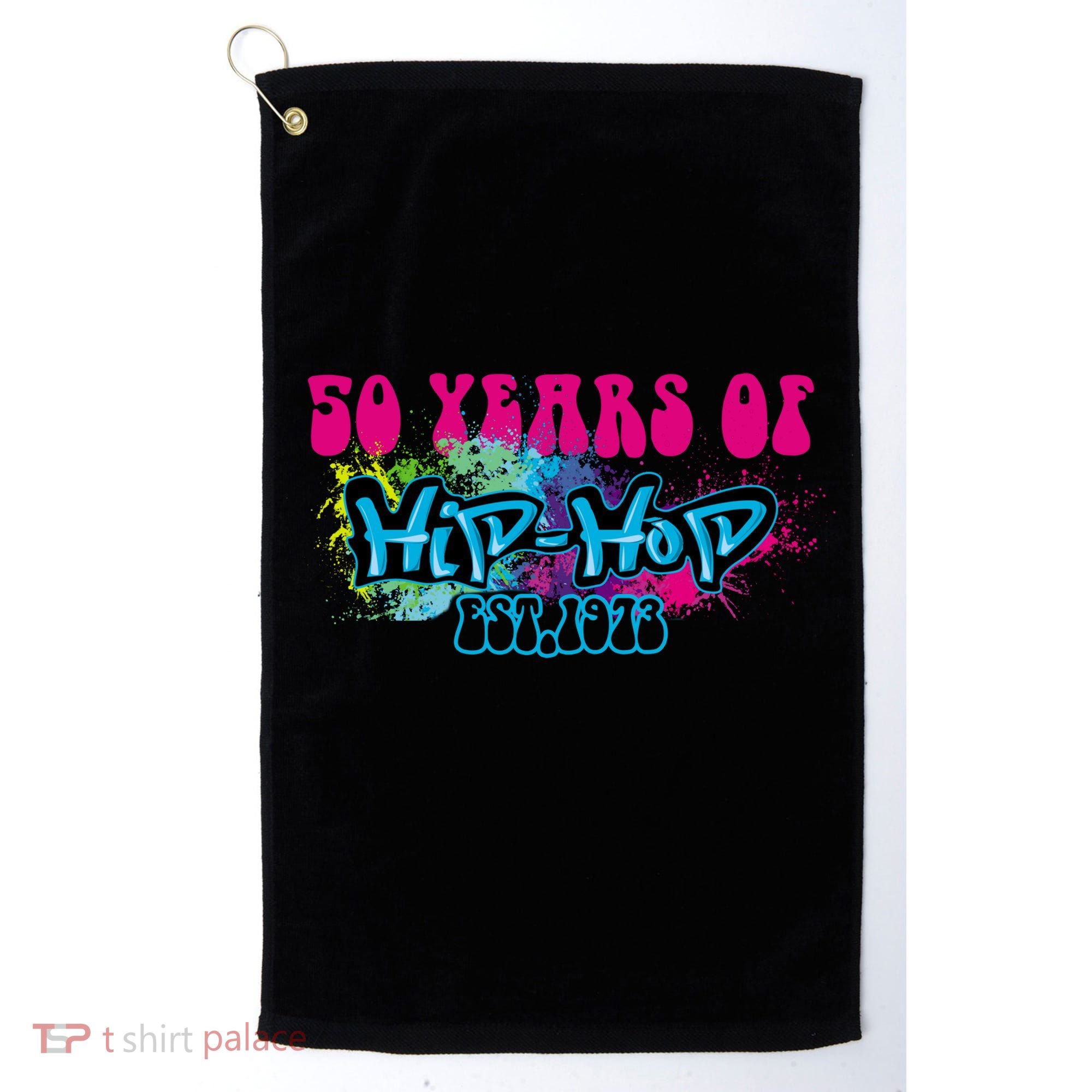 Hip Hop Music 50th Anniversary Rap Music Golf Towel
