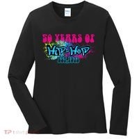Hip Hop Music 50th Anniversary Rap Music Women's Long Sleeve Shirt thumb 0