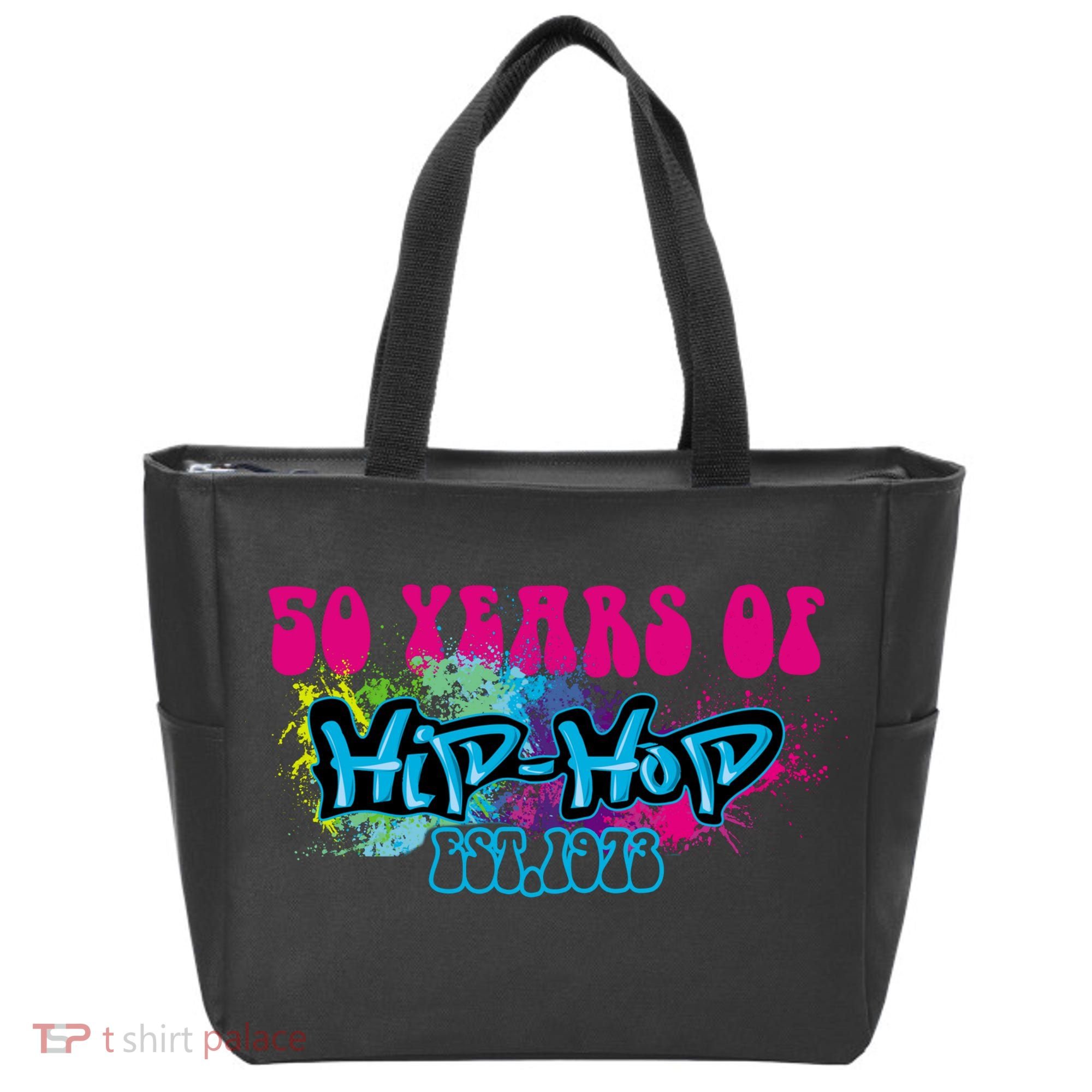 Hip Hop Music 50th Anniversary Rap Music Tote Bag