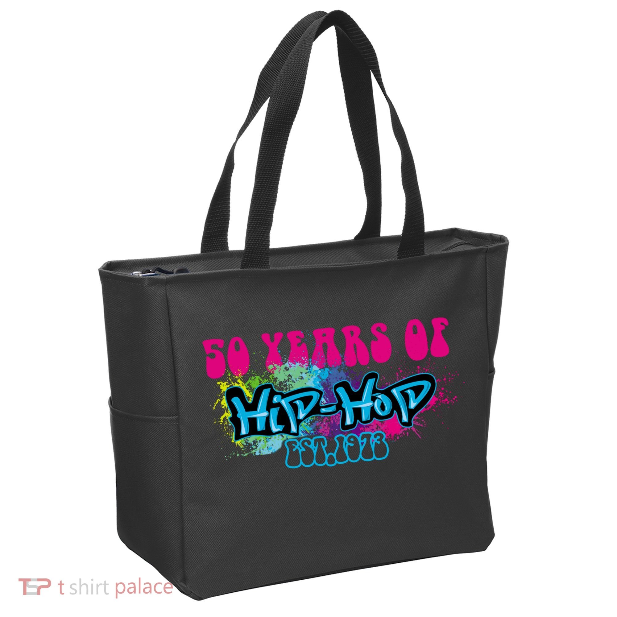 Hip Hop Music 50th Anniversary Rap Music Tote Bag