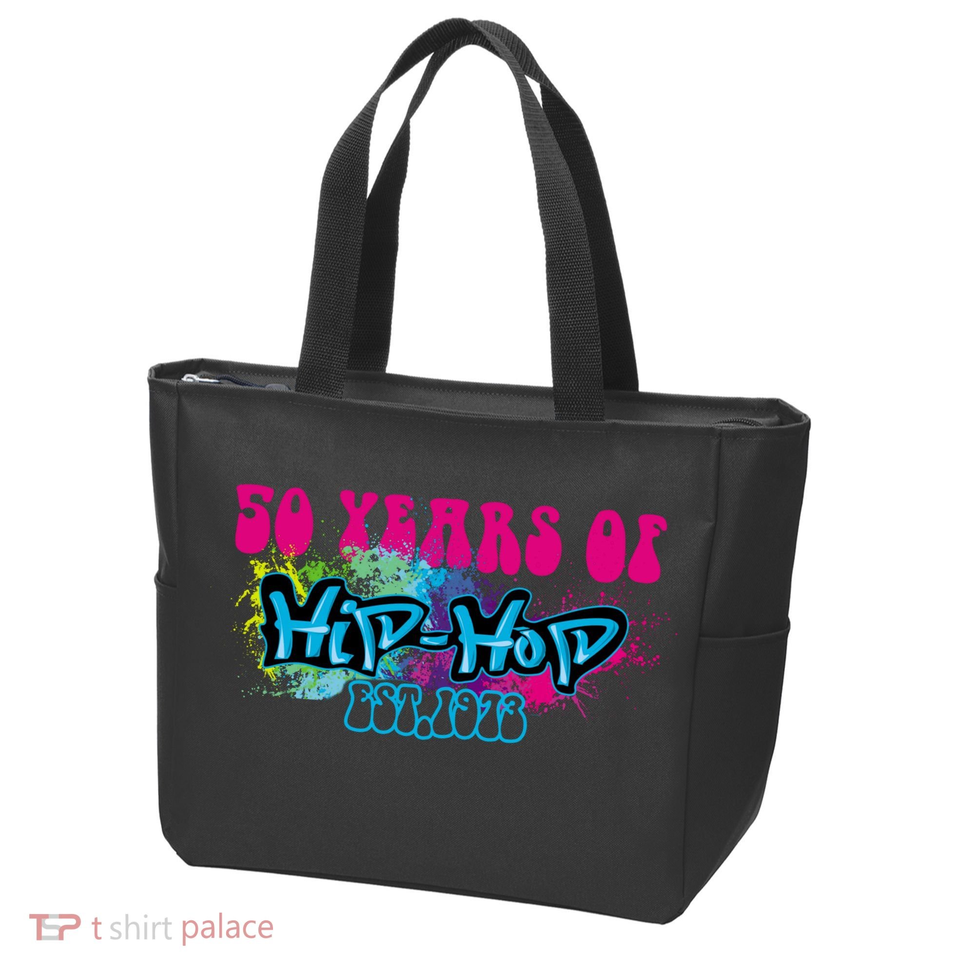 Hip Hop Music 50th Anniversary Rap Music Tote Bag