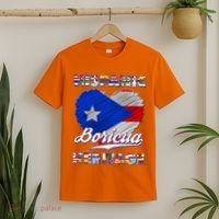 Hispanic Heritage Month Boricua Puerto Rico Flag T-Shirt thumb 2