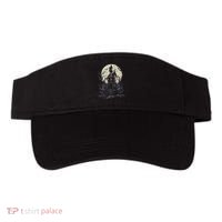 Haunted House Mansion Moon Halloween Decor Visor thumb 0