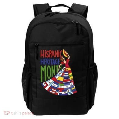 Hispanic Heritage Month Lady Flag Backpack