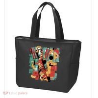 Hip Hop Music Retro Logo Tote Bag thumb 3