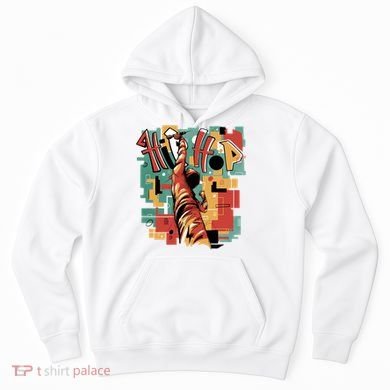 Hip Hop Music Retro Logo Hoodie