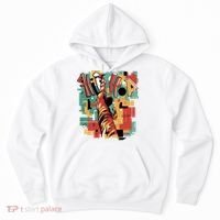 Hip Hop Music Retro Logo Hoodie thumb 0