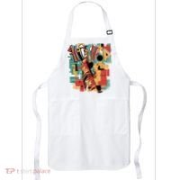 Hip Hop Music Retro Logo Apron thumb 0