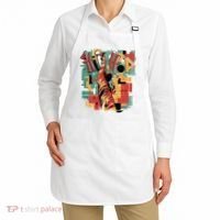 Hip Hop Music Retro Logo Apron thumb 2