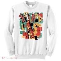 Hip Hop Music Retro Logo Sweatshirt thumb 0