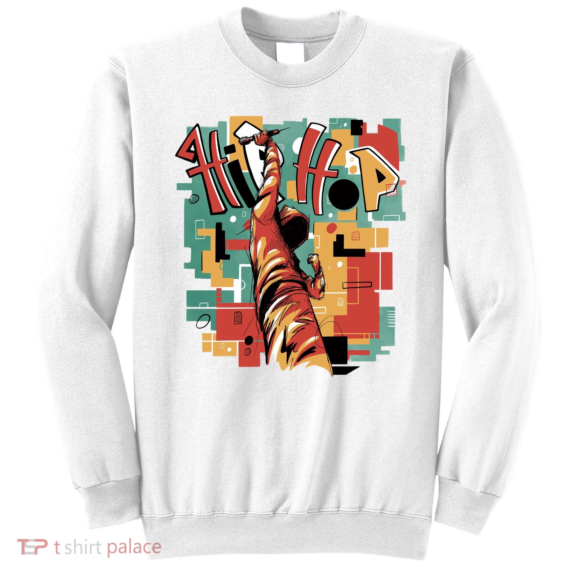 Hip Hop Music Retro Logo Sweatshirt