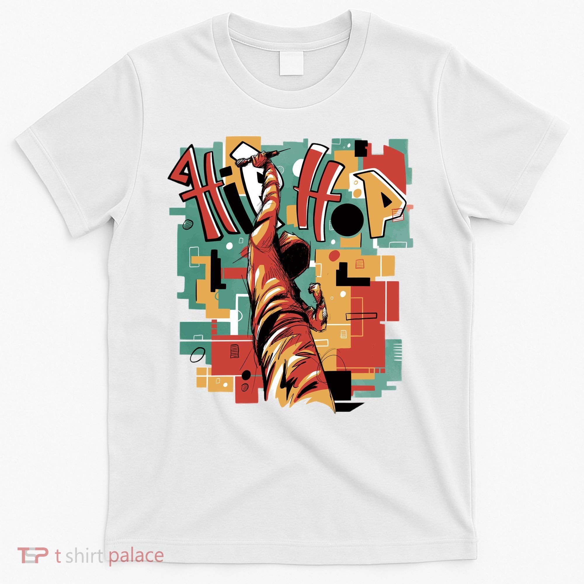 Hip Hop Music Retro Logo T-Shirt