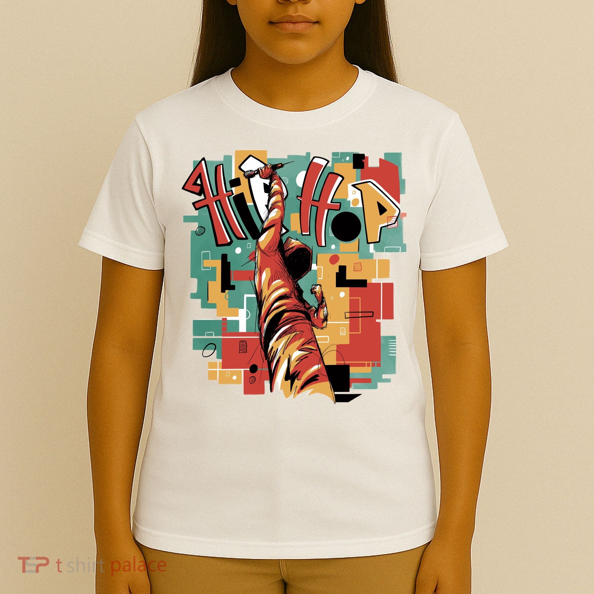 Hip Hop Music Retro Logo T-Shirt