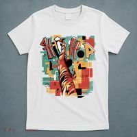 Hip Hop Music Retro Logo T-Shirt thumb 5