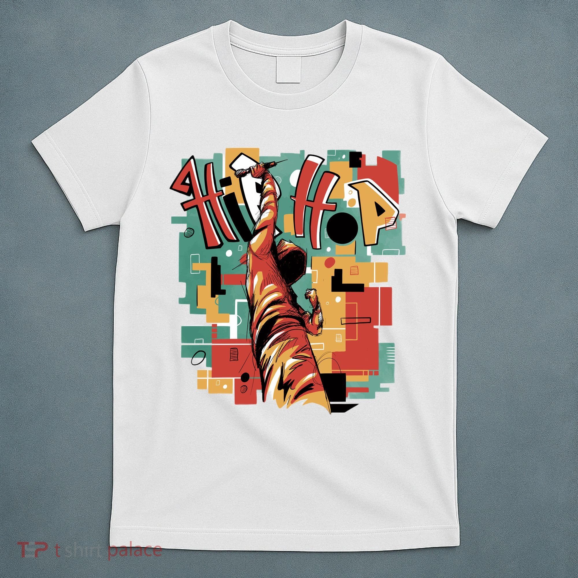 Hip Hop Music Retro Logo T-Shirt