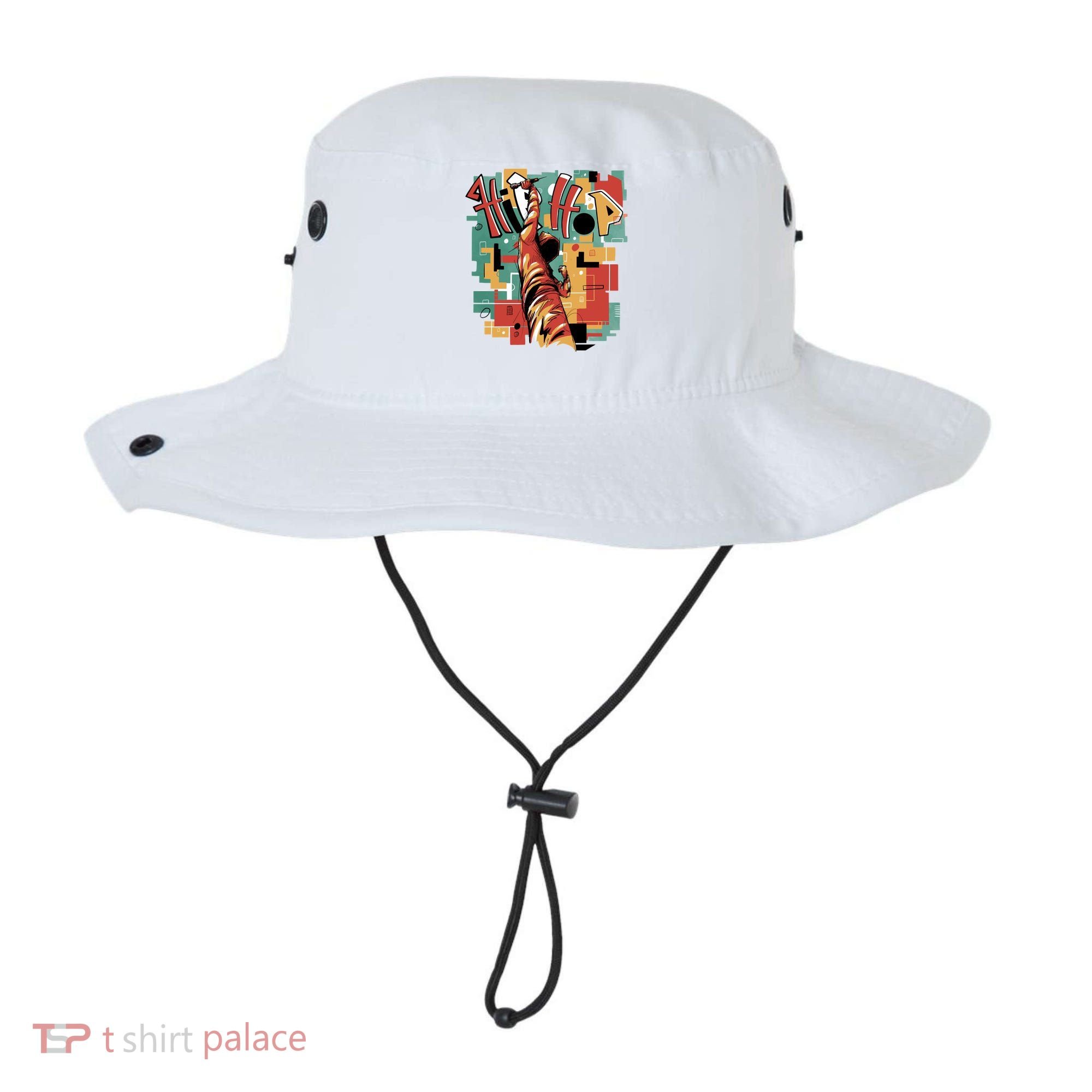 Hip Hop Music Retro Logo Bucket Hat