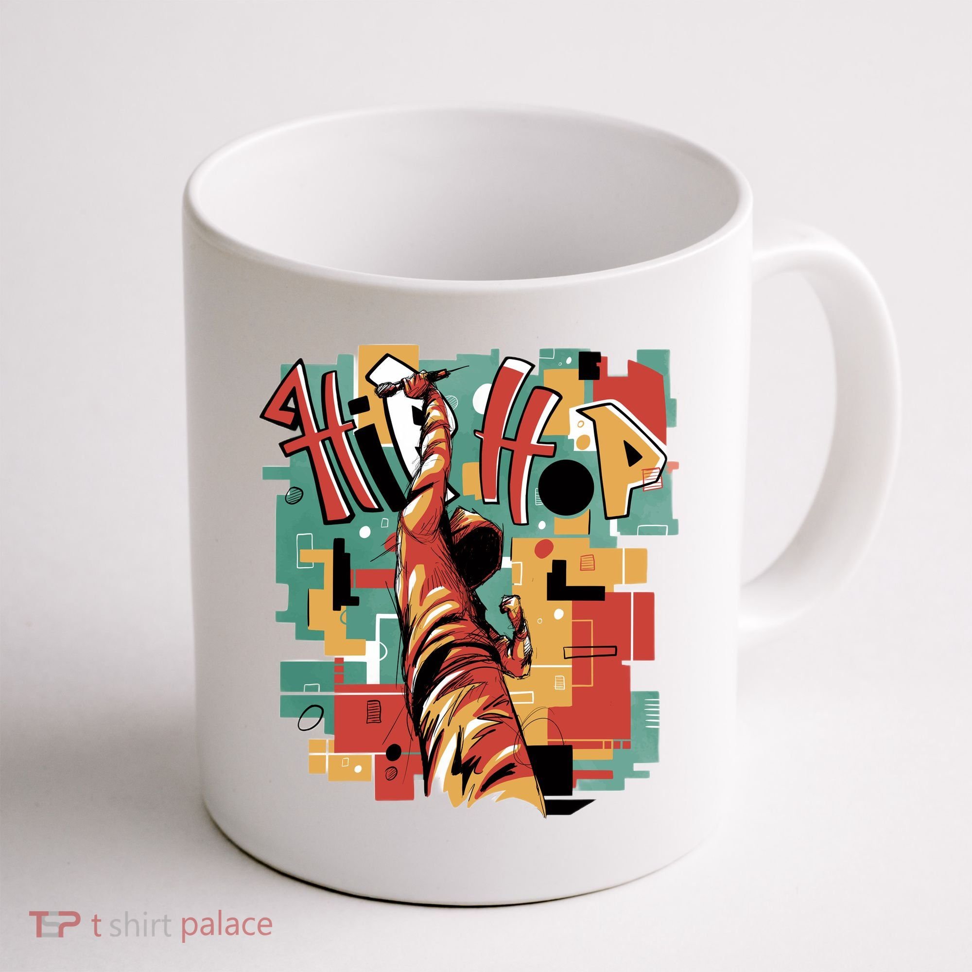 Hip Hop Music Retro Logo Coffee Mug