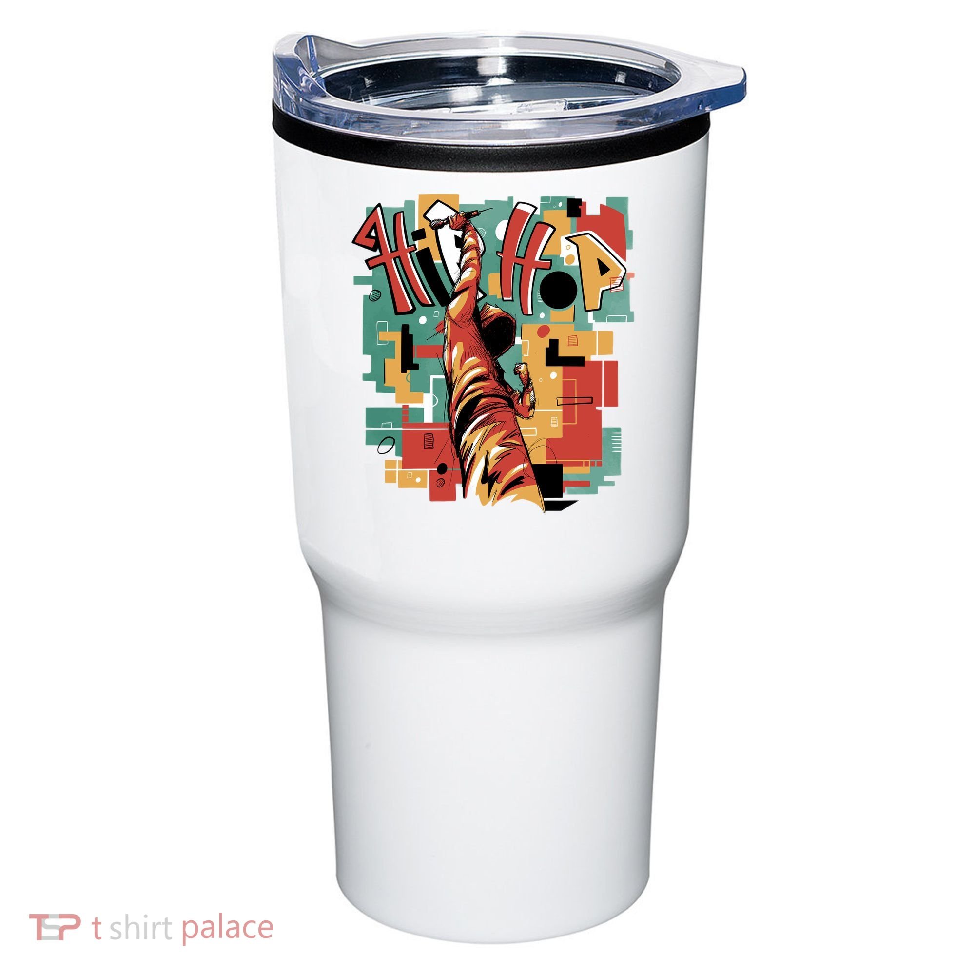 Hip Hop Music Retro Logo Tumbler