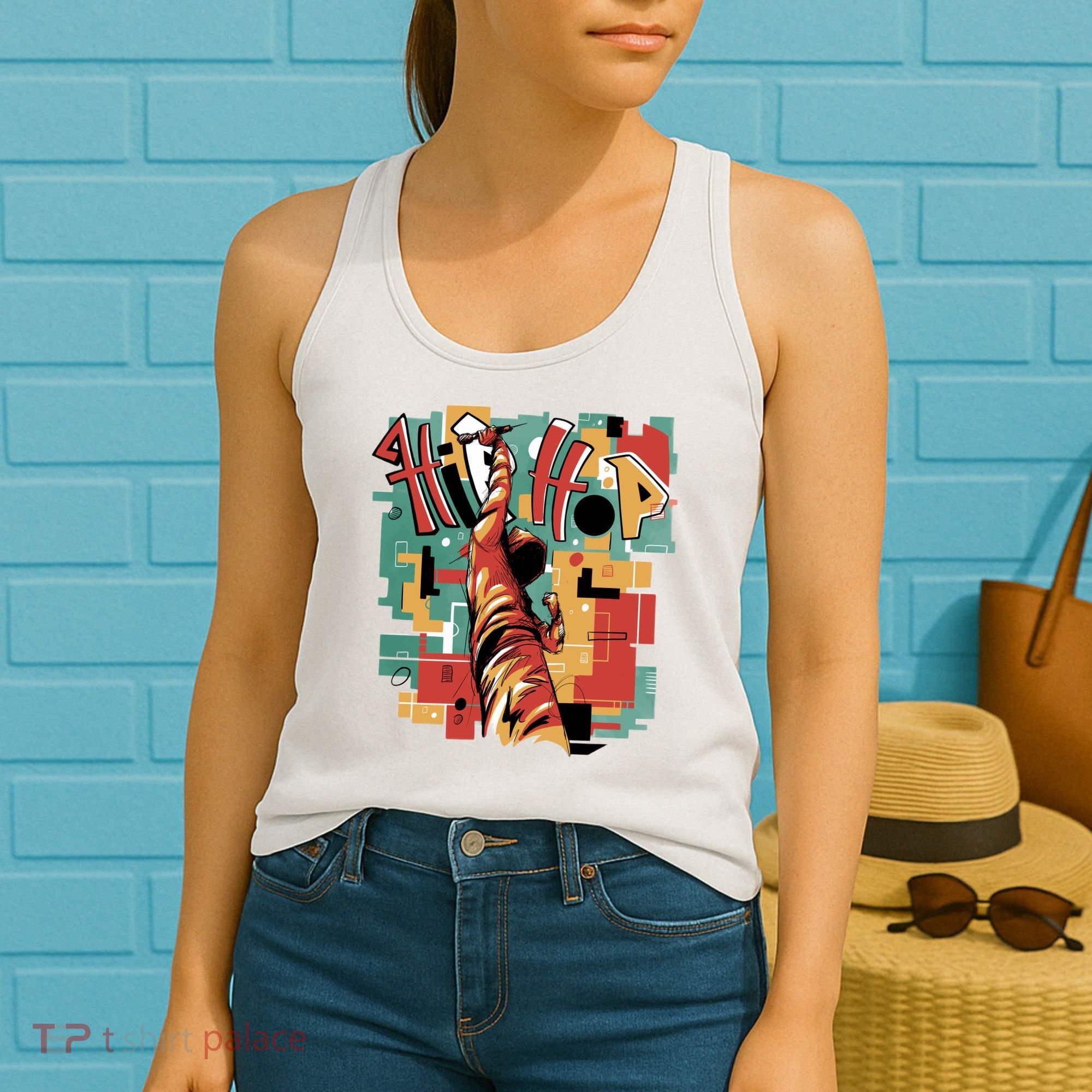 Hip Hop Music Retro Logo Women's Tank Top