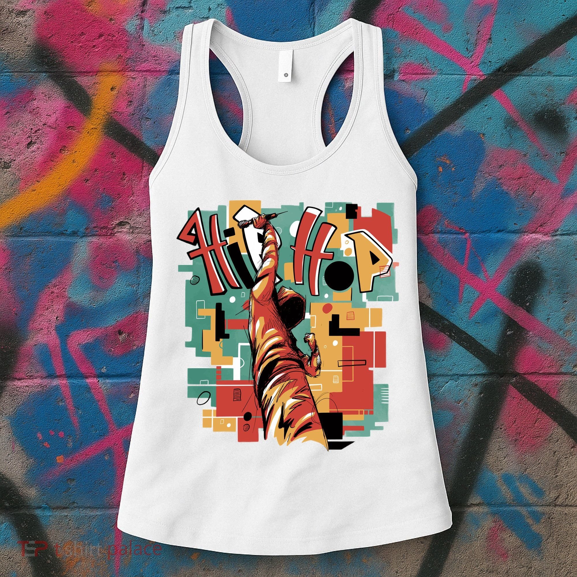 Hip Hop Music Retro Logo Women's Tank Top